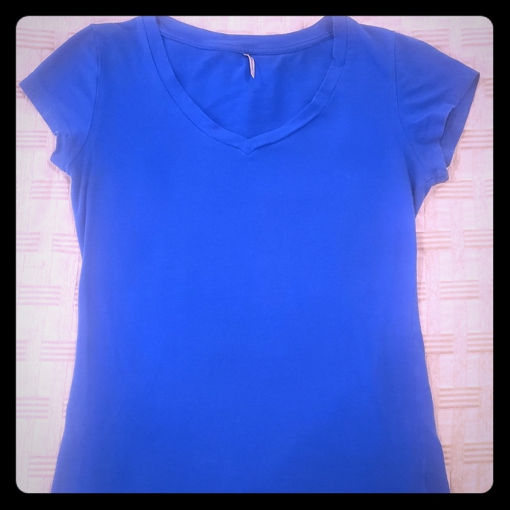 Tresic's blue top